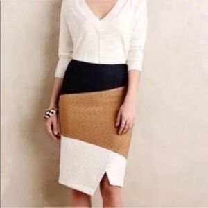 Anthropologie HD in Paris three tier skirt sz. 6